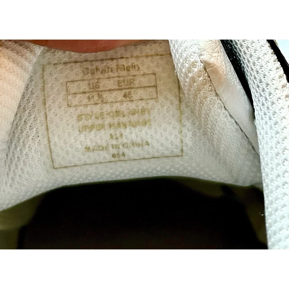 Calvin Klein Landy Black and White Sneakers Men's Size‎ 11.5 EUC